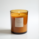 Coastal Serenity Amber & Driftwood Candle