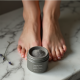 EarthGlow Volcanic Ash & Walnut Shell Foot Polish