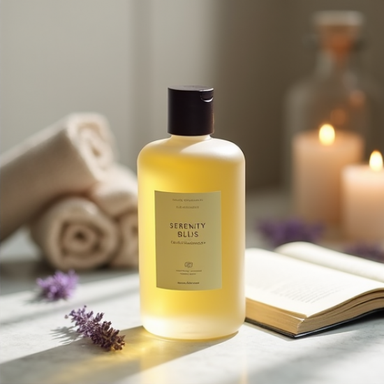 Serenity Bliss Lavender & Marjoram Massage Oil